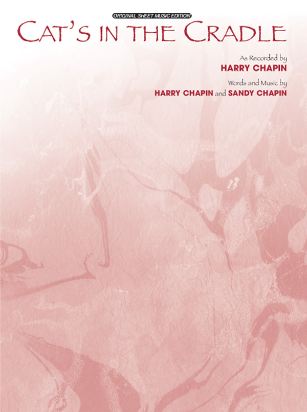 Cat S In The Cradle Guitar Tab Vocal Sheet Harry Chapin