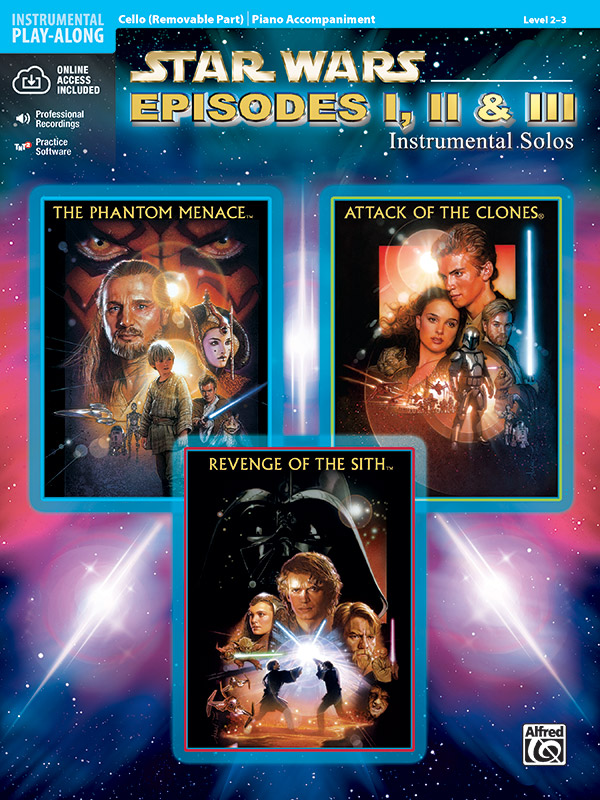 Star Wars®: Episodes I, II & III Instrumental Solos for Strings