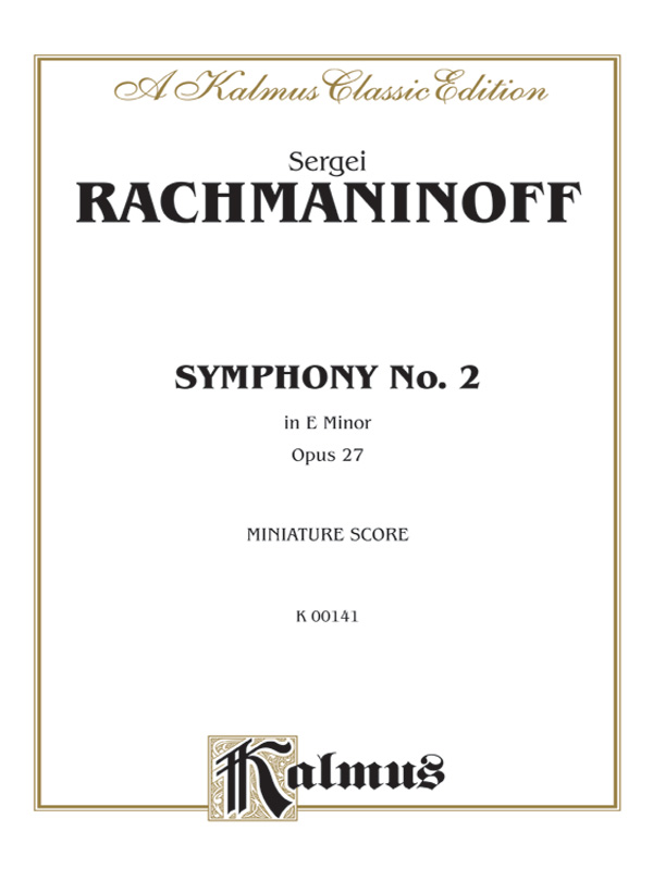 Symphony No. 2 in E Minor, Opus 27