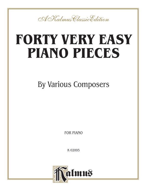 Forty Very Easy Piano Pieces