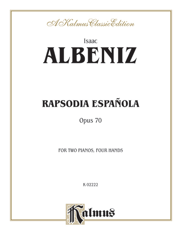 Rapsodia Española, Opus 70