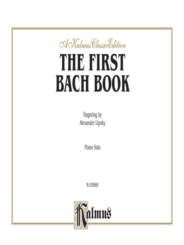 The First Bach Book