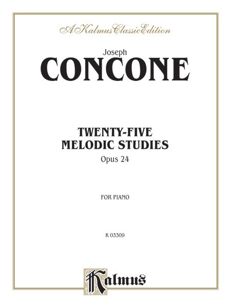 Twenty-Five Melodious Studies, Opus 24