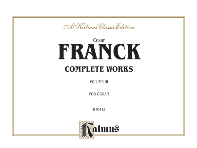 Organ Works, Volume III