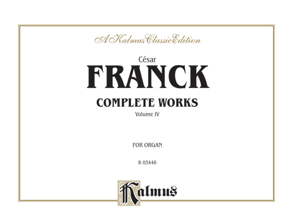 Organ Works, Volume IV