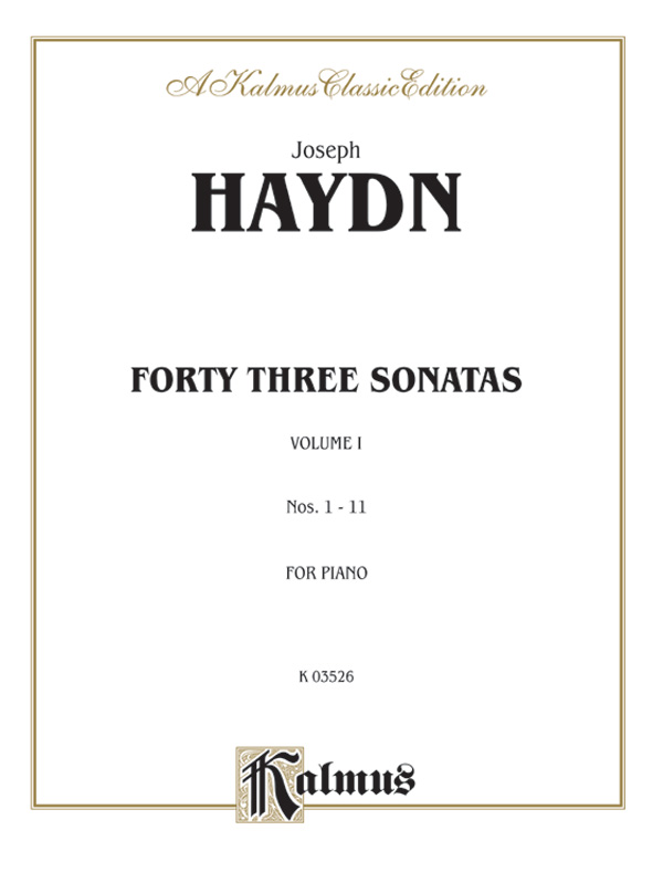 Forty Three Sonatas, Volume I (Nos. 1-11)