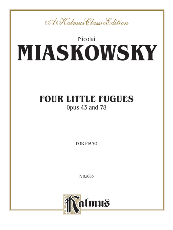 Four Little Fugues, Opus 43, 78