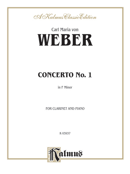 Clarinet Concerto No. 1 in F Minor, Opus 73