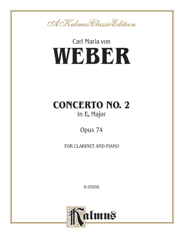 Clarinet Concerto No. 2 in E-flat Major, Opus 74