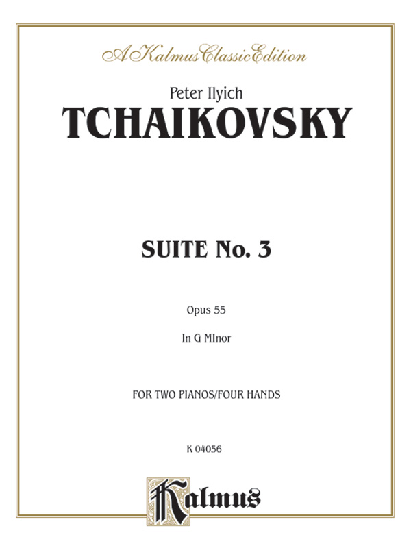 Suite No. 3 in G Major, Opus 55