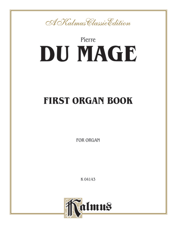 First Organ Book