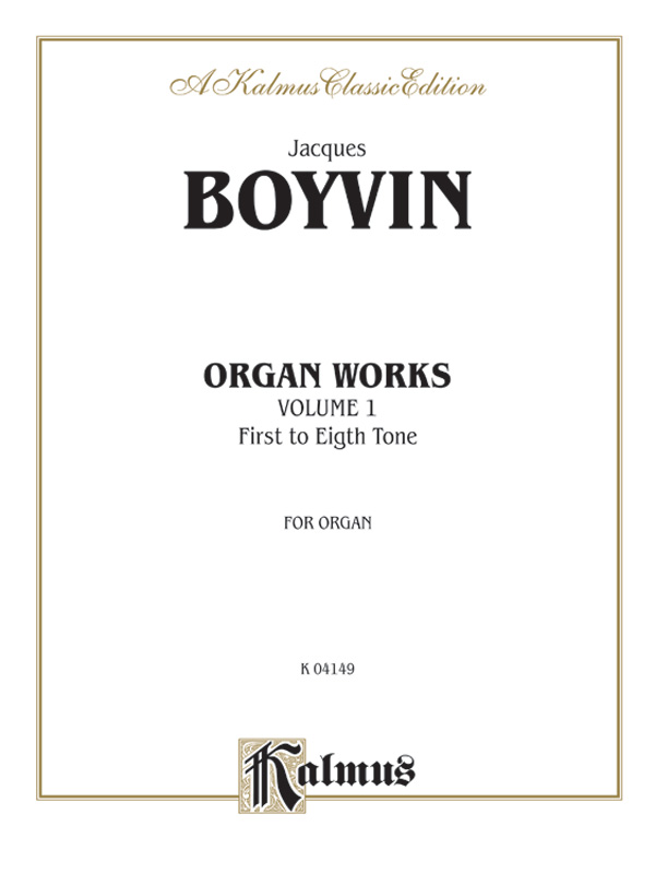 Organ Works, Volume I