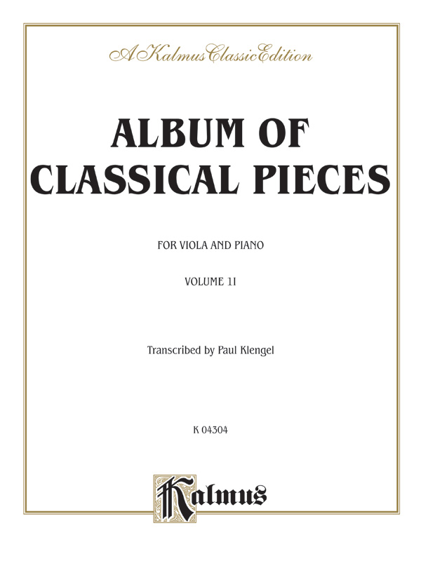 Album of Classical Pieces, Volume II