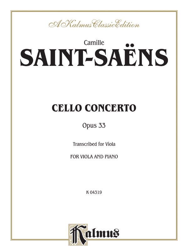 Cello Concerto, Opus 33