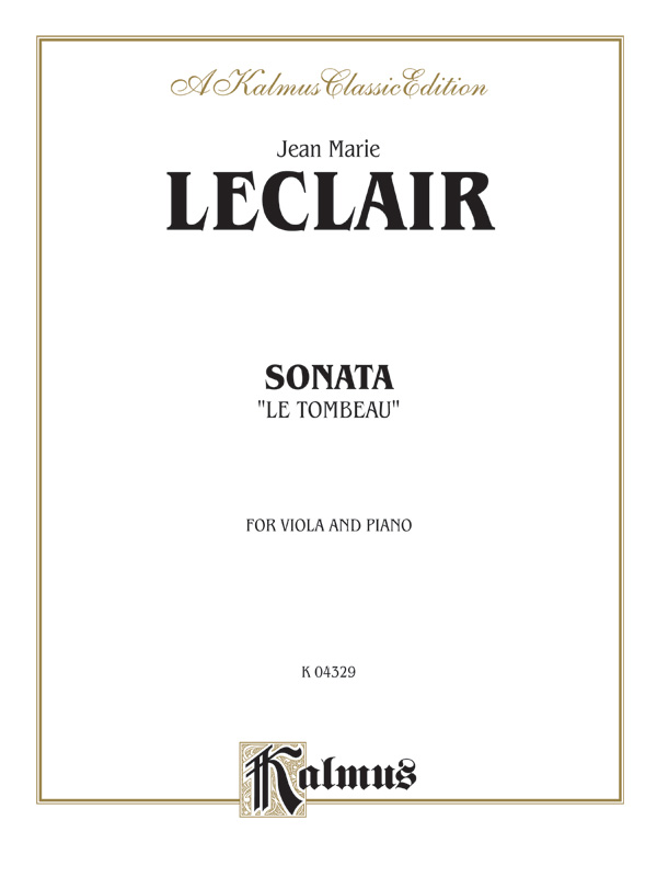 Sonata “Le Tombeau”