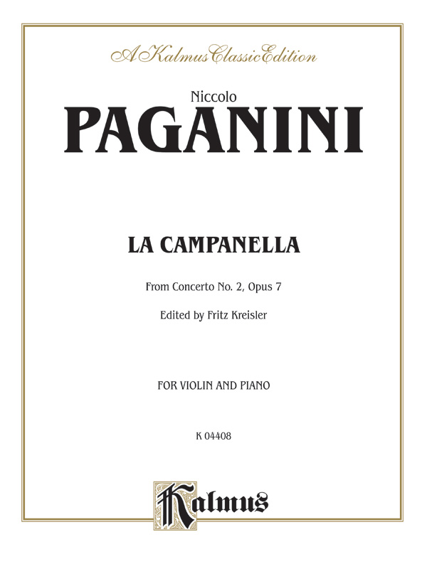 La Campanella, Opus 7
