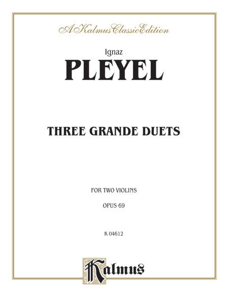 Three Grande Duets, Opus 69