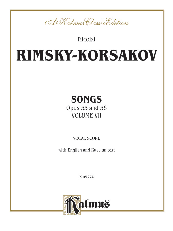 Songs, Volume VII (Opus 55, 56)