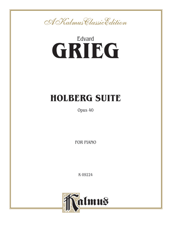 Holberg Suite, Opus 40