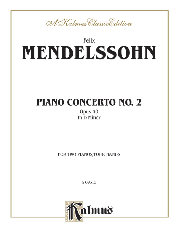 Piano Concerto No. 2 in D Minor, Opus 40