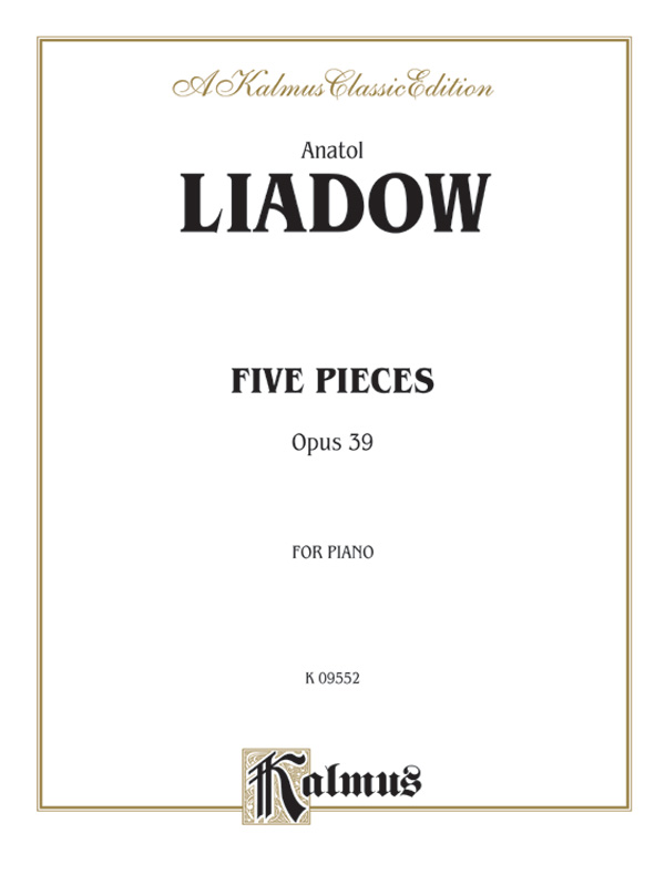 Five Pieces, Opus 39