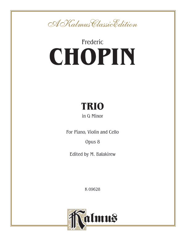 Piano Trio in G Minor, Opus 8