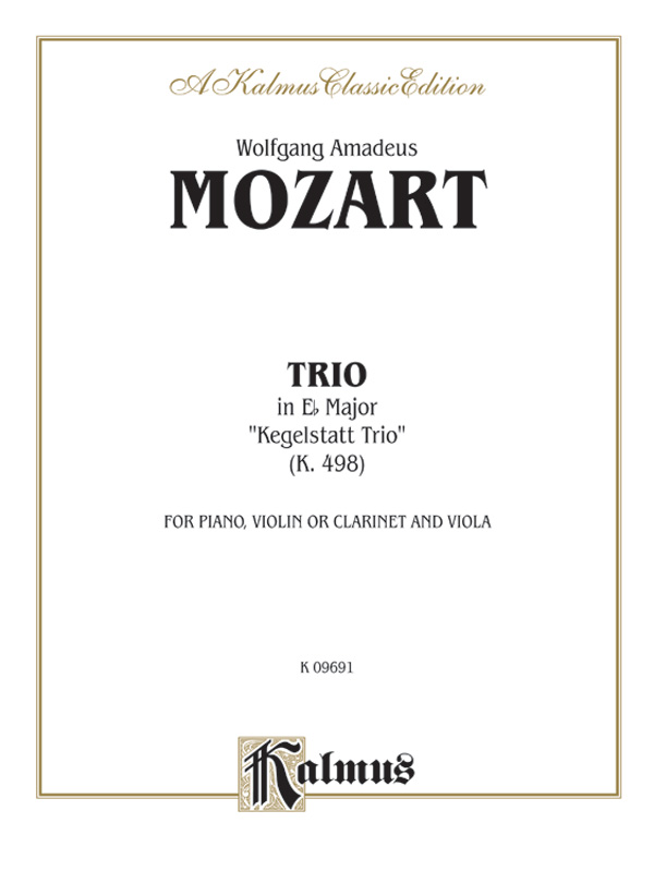 Trio in E-flat, K. 498