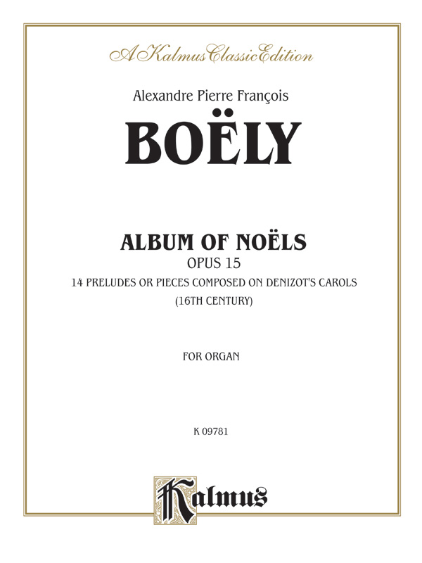 Album of Noels, Opus 14