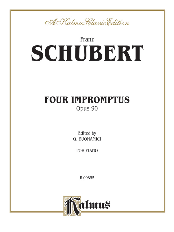 Four Impromptus, Opus 90