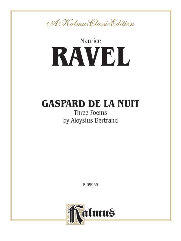 Gaspard De La Nuit: Piano: Maurice Ravel | Alfred Music