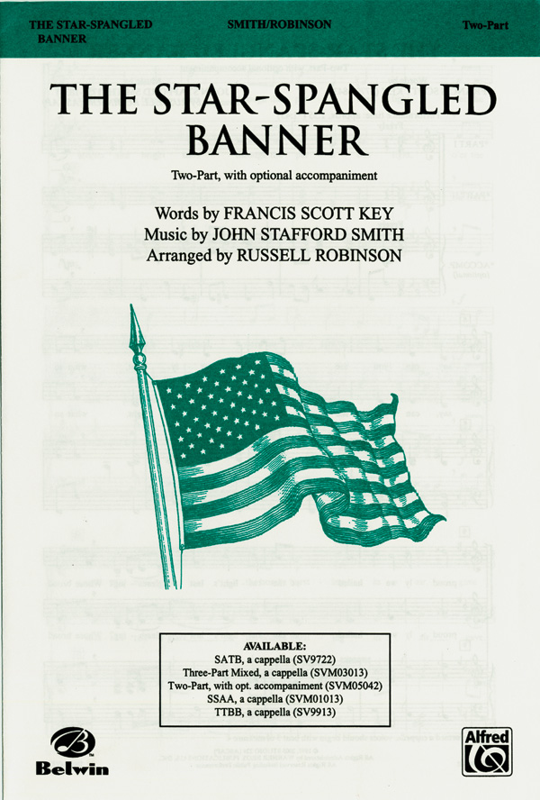 The Star-Spangled Banner : 2-Part : Russell Robinson : Sheet Music : 00-SVM05042 : 654979090571 