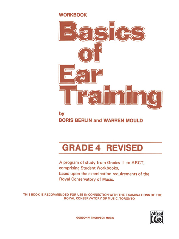 Basics of Ear Training, Grade 4