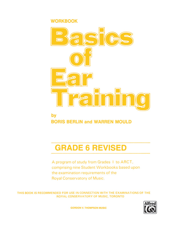 Basics of Ear Training, Grade 6