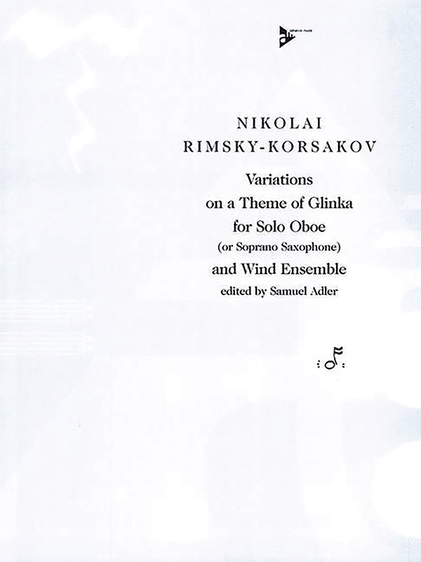 Variations on a Theme of Glinka Woodwind Ensemble Conductor Score