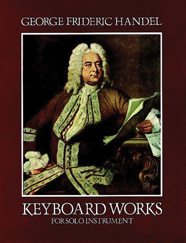 Book:　Solo　Sheet　Keyboard　Instrument:　Frideric　Works　Handel　George　for　Piano　Music