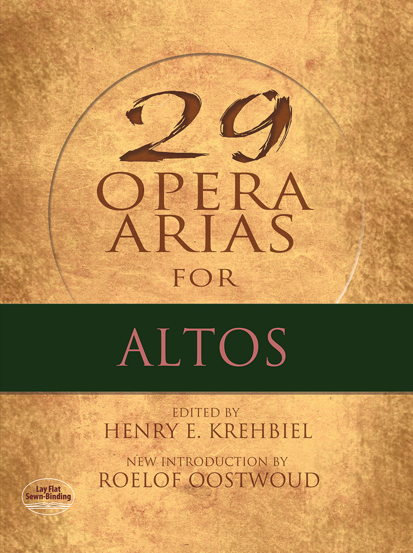 Henry E. Krehbiel : 29 Opera Arias for Altos : Solo : Songbook : 9780486497518 : 06-497518