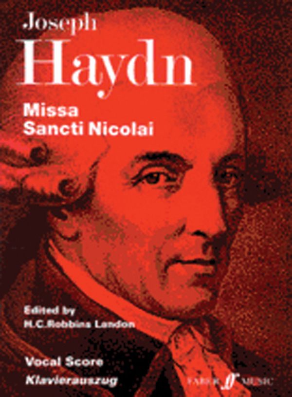 Franz Joseph Haydn : Missa Sancti Nicolai : SATB : Songbook : 9780571501779 : 12-057150177X