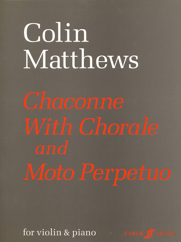 Chaconne and Moto Perpetuo