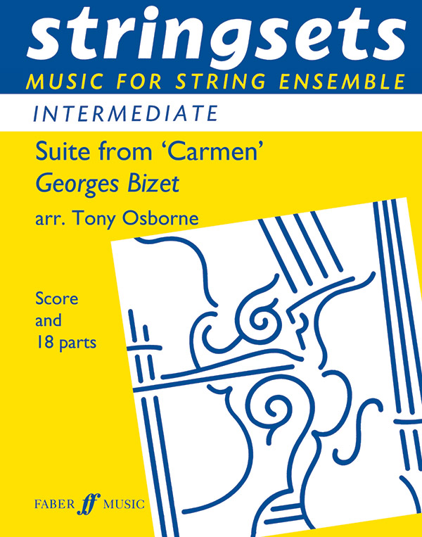 Suite From Carmen String Orchestra Score Parts Georges Bizet