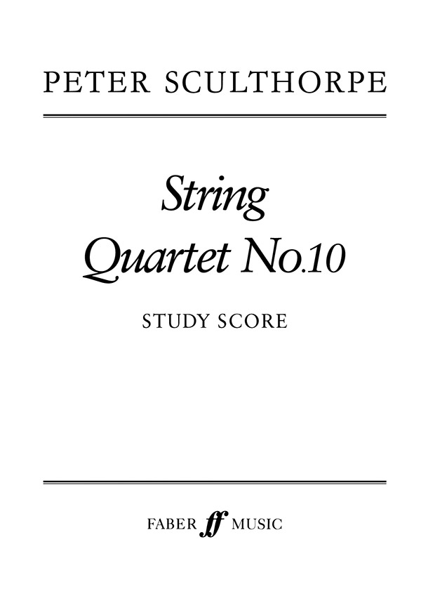 String Quartet No. 10 String Quartet No. 10