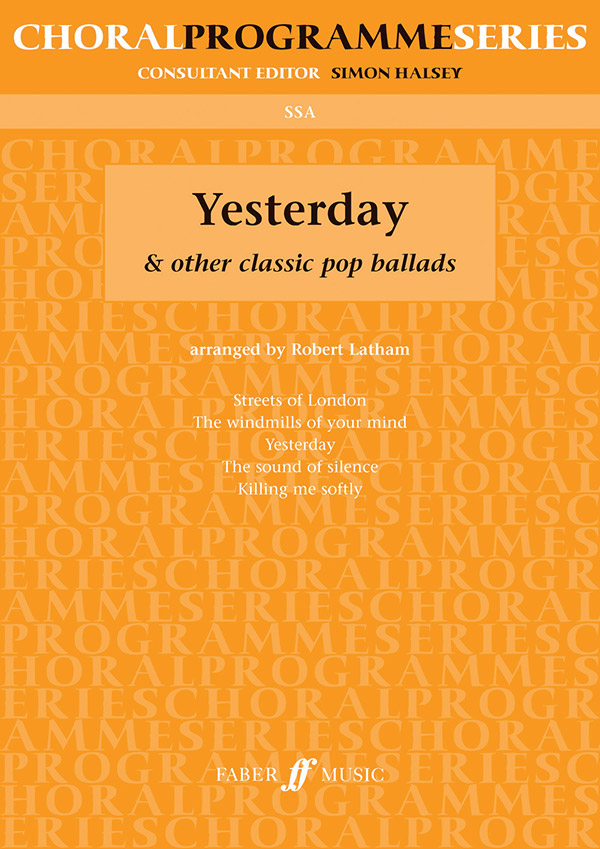 Robert Latham : Classic Pop Ballads : SSA : Songbook : 12-0571518230