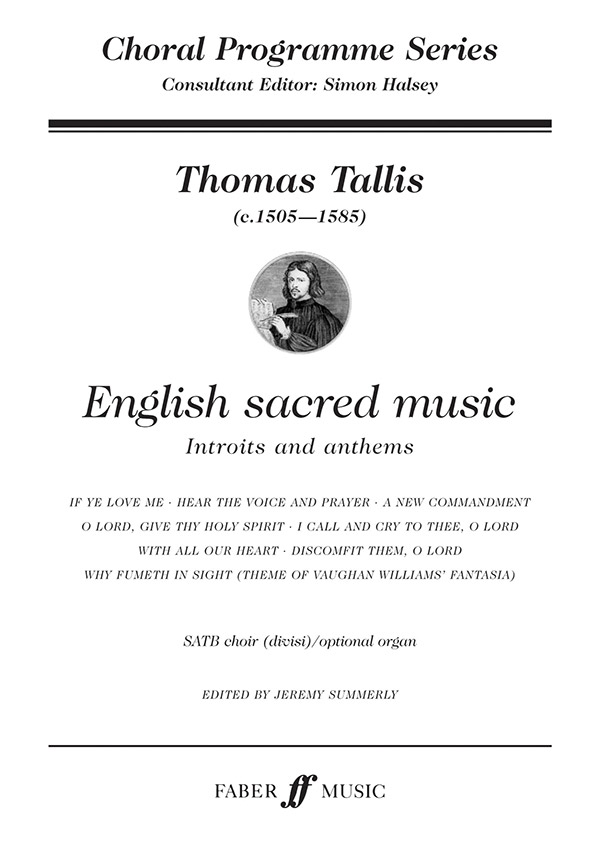 Thomas Tallis : English Sacred Music : SATB : Songbook : 9780571522996 : 12-0571522998