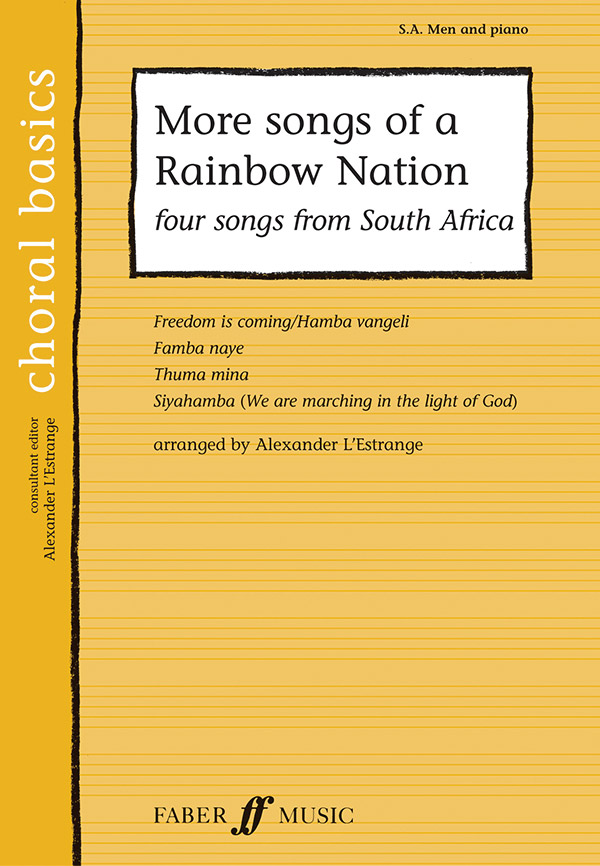 Alexander L'Estrange : More Songs of a Rainbow Nation : SAB : Songbook :               : 12-0571525156