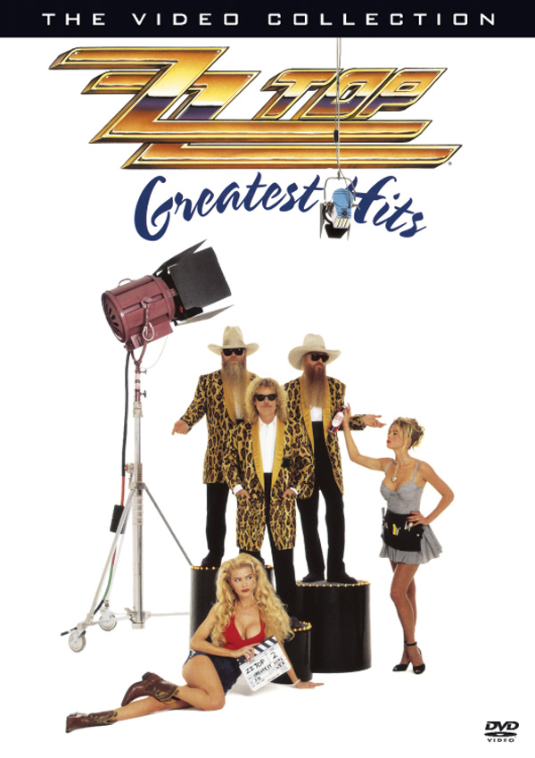who is the blonde girl on zz top greatest hits album cover