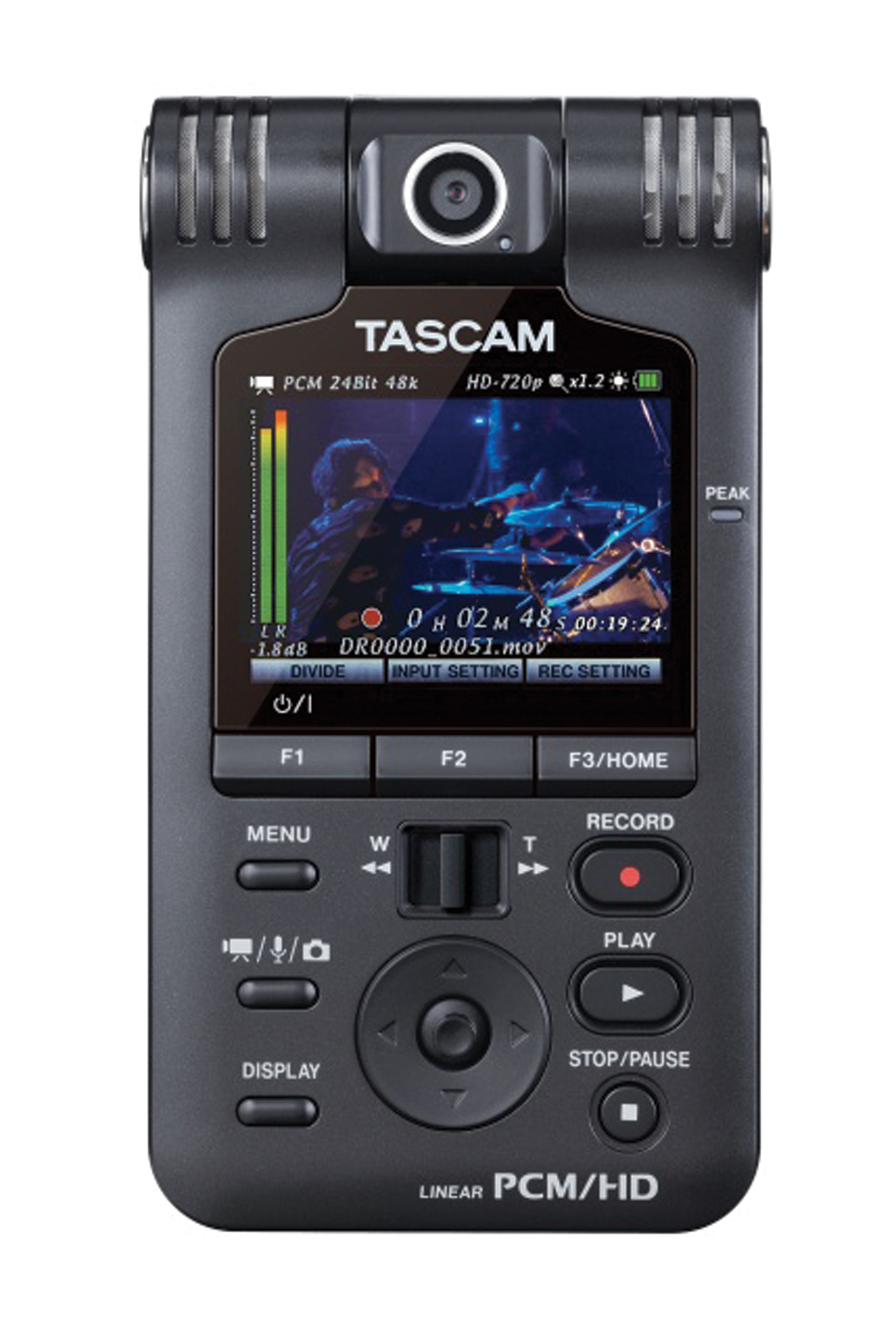 Tascam DR-V1HD Linear PCM/HD Video Recorder