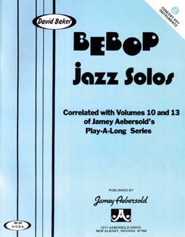 Bebop Jazz Solos Book Sheet Music