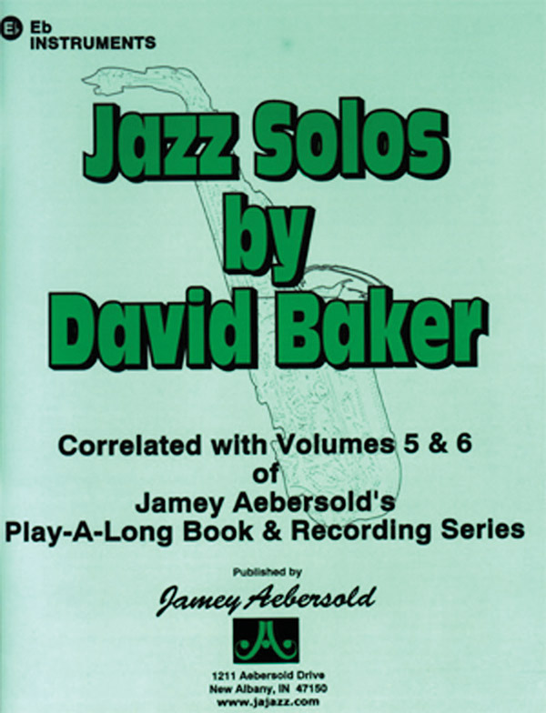 Jazz Solos Eflat Instruments Book Sheet Music
