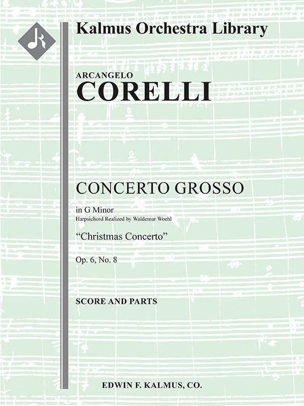 Concerto Grosso Op 6 No 8 In G Minor Christmas Concerto Alfred Music Arcangelo Corelli