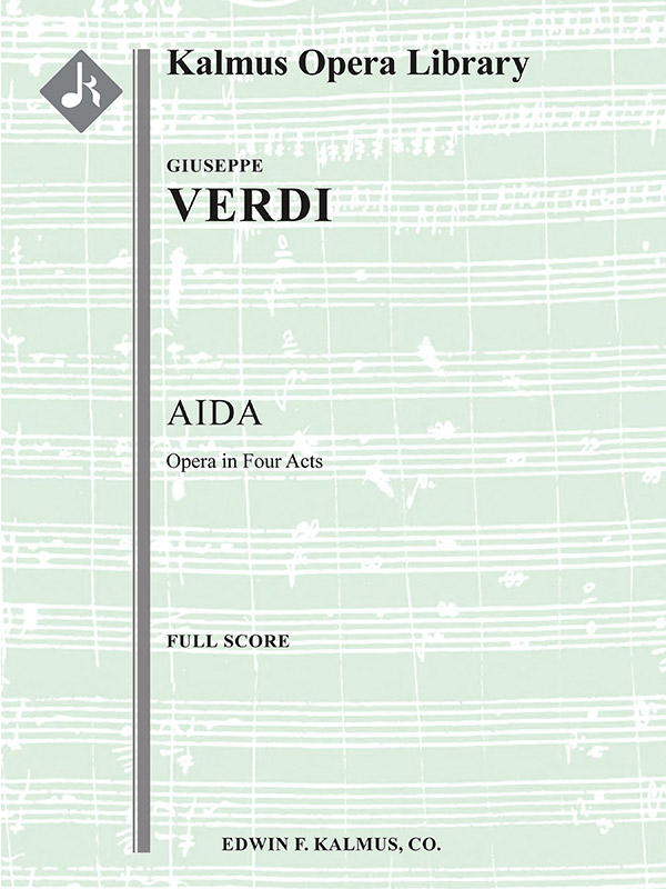 Aida (complete): Conductor Score: Giuseppe Verdi | Sheet Music