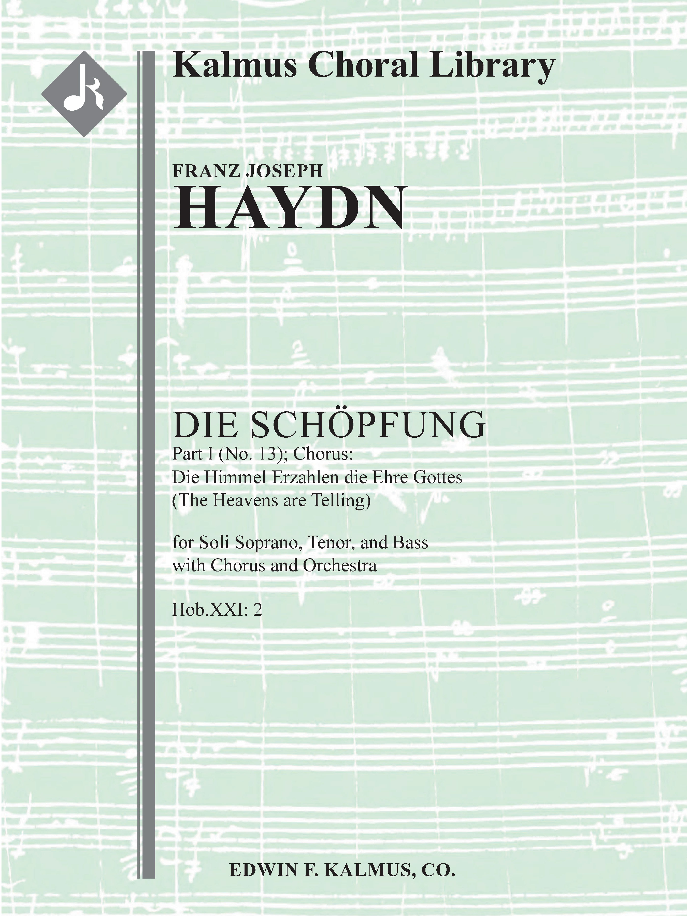 Die Sch&ouml;pfung (The Creation) Hob. XXI:2 - Spartito Per Pianoforte E Voce, Edizione Urtext